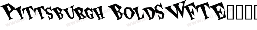 Pittsburgh BoldSWFTE字体转换